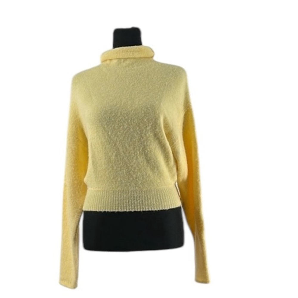 Aritzia Wilfred Lorin sweater Pastel Knit Tie Waist alpaca Pullover Size XXS - Picture 3 of 10